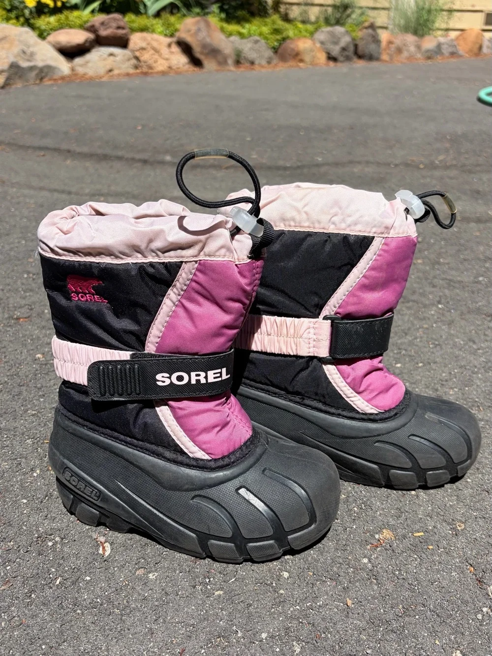 Sorel Pink Kids Snow Boot
